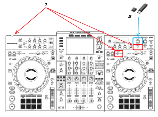 XDJ-XZ] Firmware Update Guide – AlphaTheta Help Center