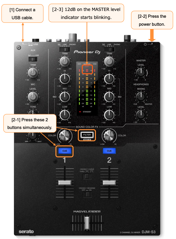はるかPioneer DJ DJM-S3 DJM-S3 (archived) Scratch style 2-channel DJ mixer for