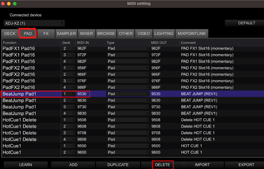 How to customize rekordbox MIDI mapping – AlphaTheta Help Center
