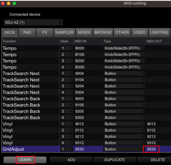 How to customize rekordbox MIDI mapping – AlphaTheta Help Center