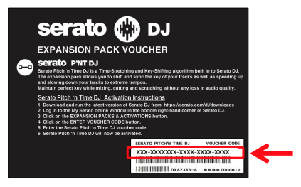 Serato Pitch'N Time - Activation Manual – AlphaTheta Help Center