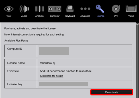 I Don’t Know How To Deactivate A License Key. – AlphaTheta Help Center